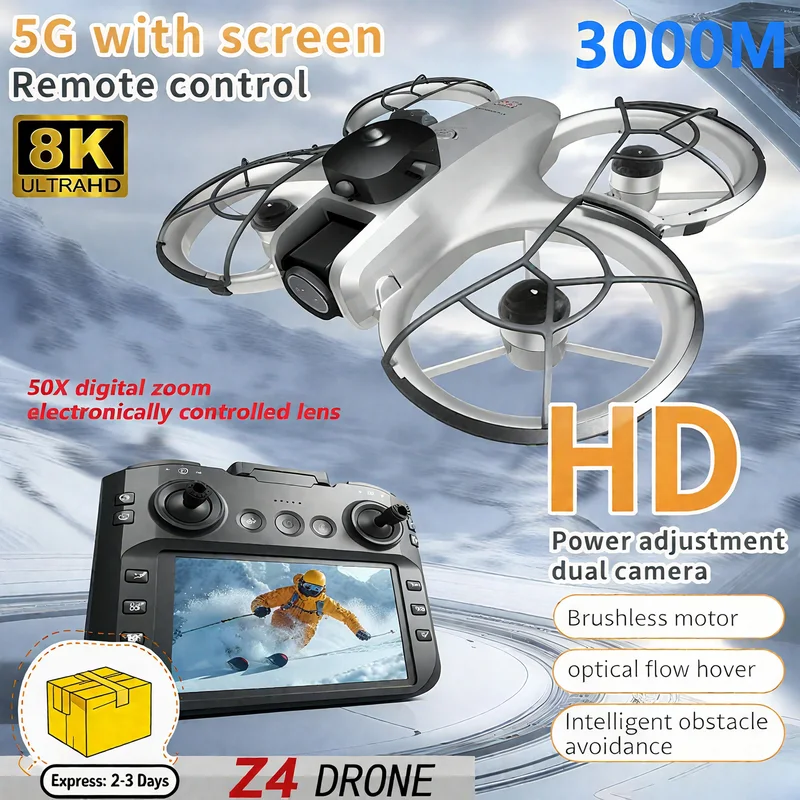 Drone Rc Land - Nouveau Drone MINI Z4 4K Professionnel