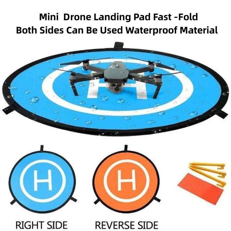 Drone Rc Land - Tapis d'atterrissage universel pliable RF06 pour