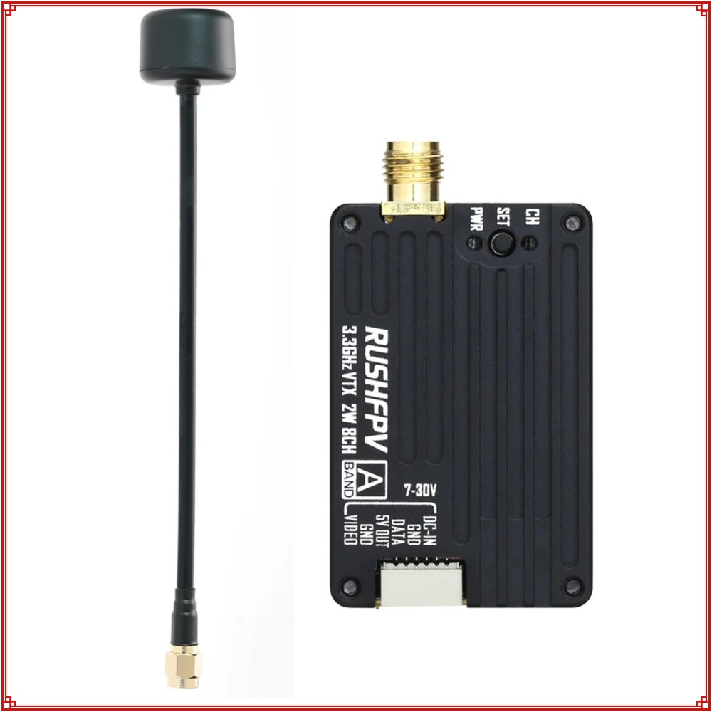 Drone Rc Controller And Receiver - Nouveau 2026 RUSHFPV 3.3G 2W VTX