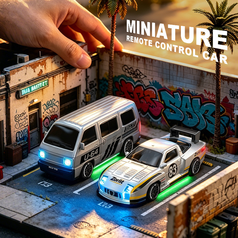 Rc Drift Car Kit - Voiture de drift RC 1:64 pour