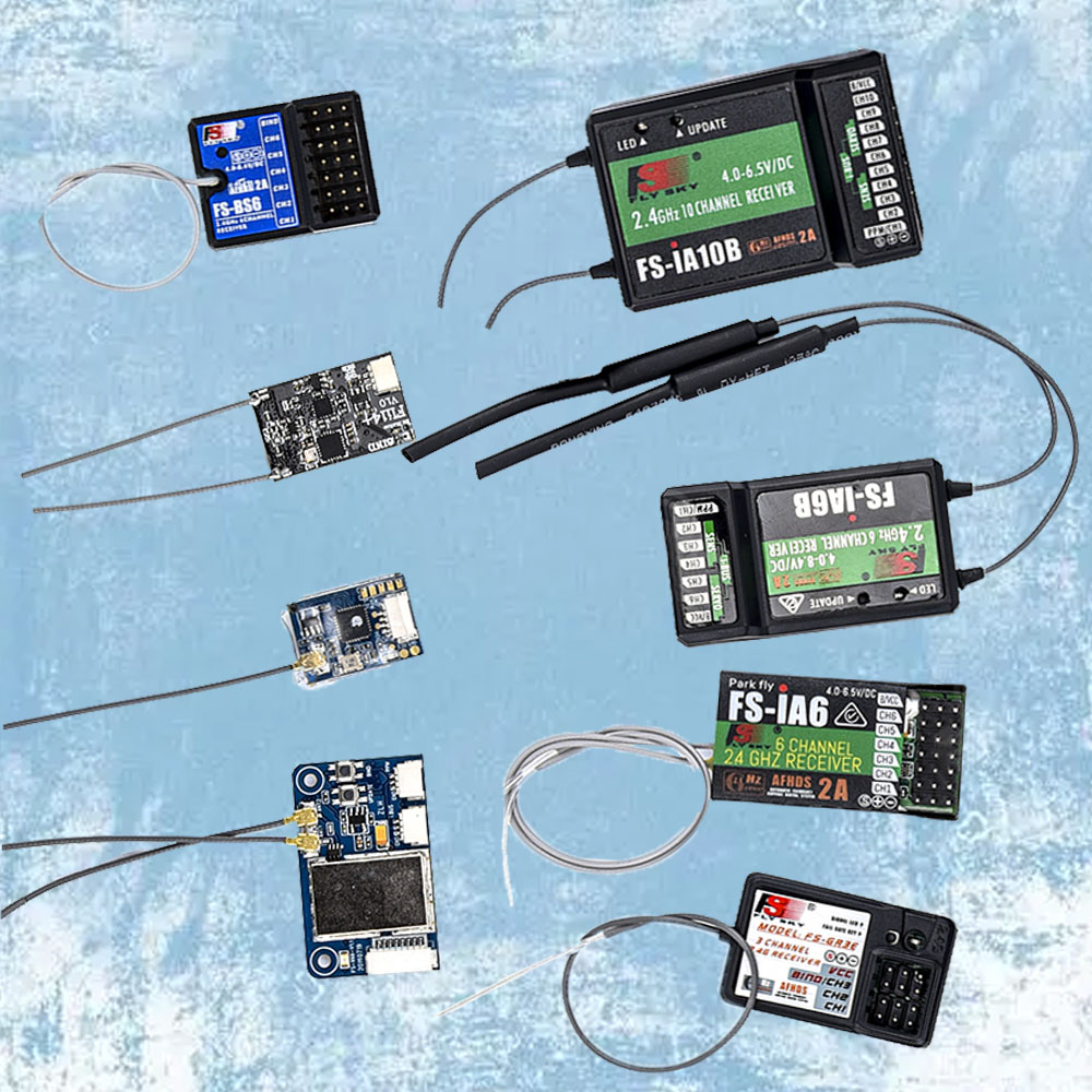 Drone Rc1 - Flysky RC Receiver FS-IA6 IA6B IA10B
