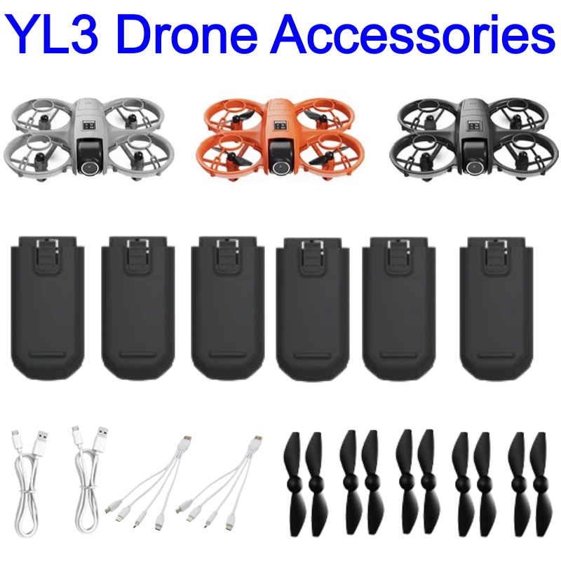 Drone Rc Yl3 - Accessoires pour Drone YL3, batterie 3.7V