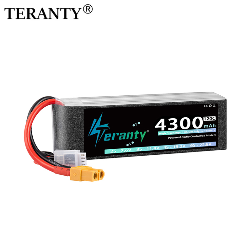 Drone Rc Truck - Batterie Lipo TERANTY 4S 4300mAh 14.8V
