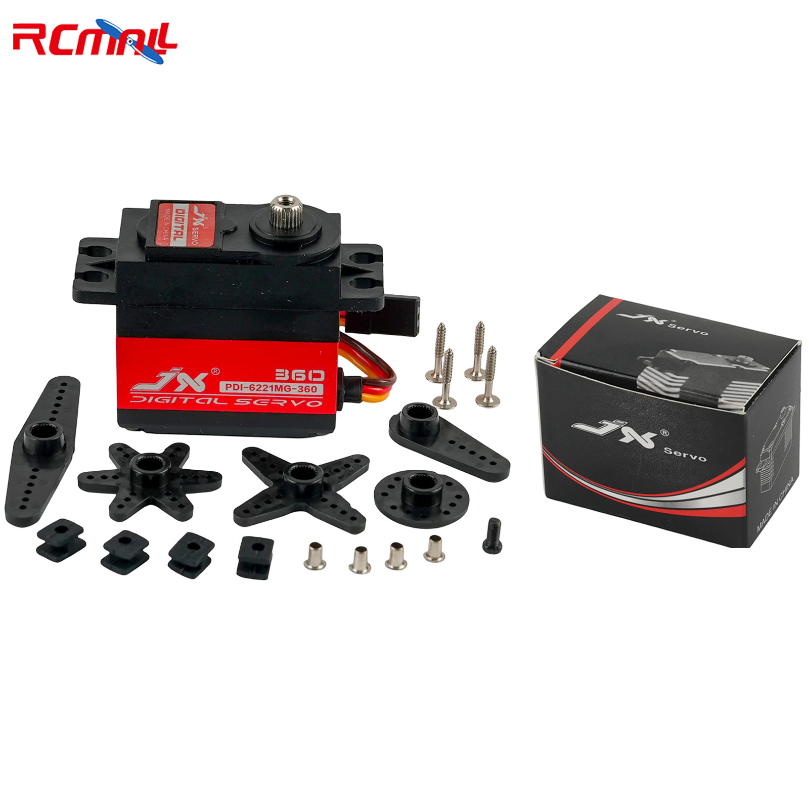 Drone Motor Rc Car - Servomoteur JX 6221MG 20KG, servomoteur numérique