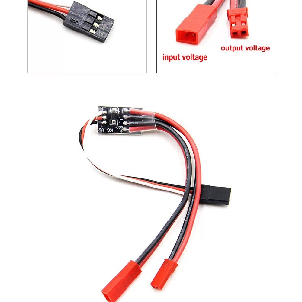 Drone Rc1 - 2-20A Haute Courant Télécommande Électronique Commutateur