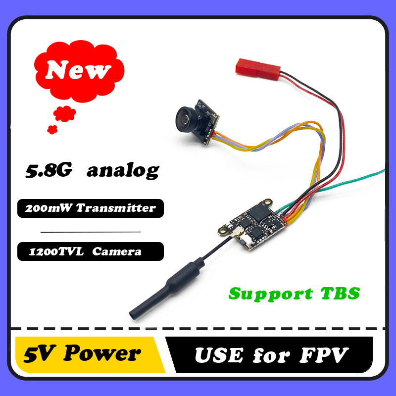 Drone Rc1 - SLONWAKE 5.8G 1200TVL FPV caméra VTX