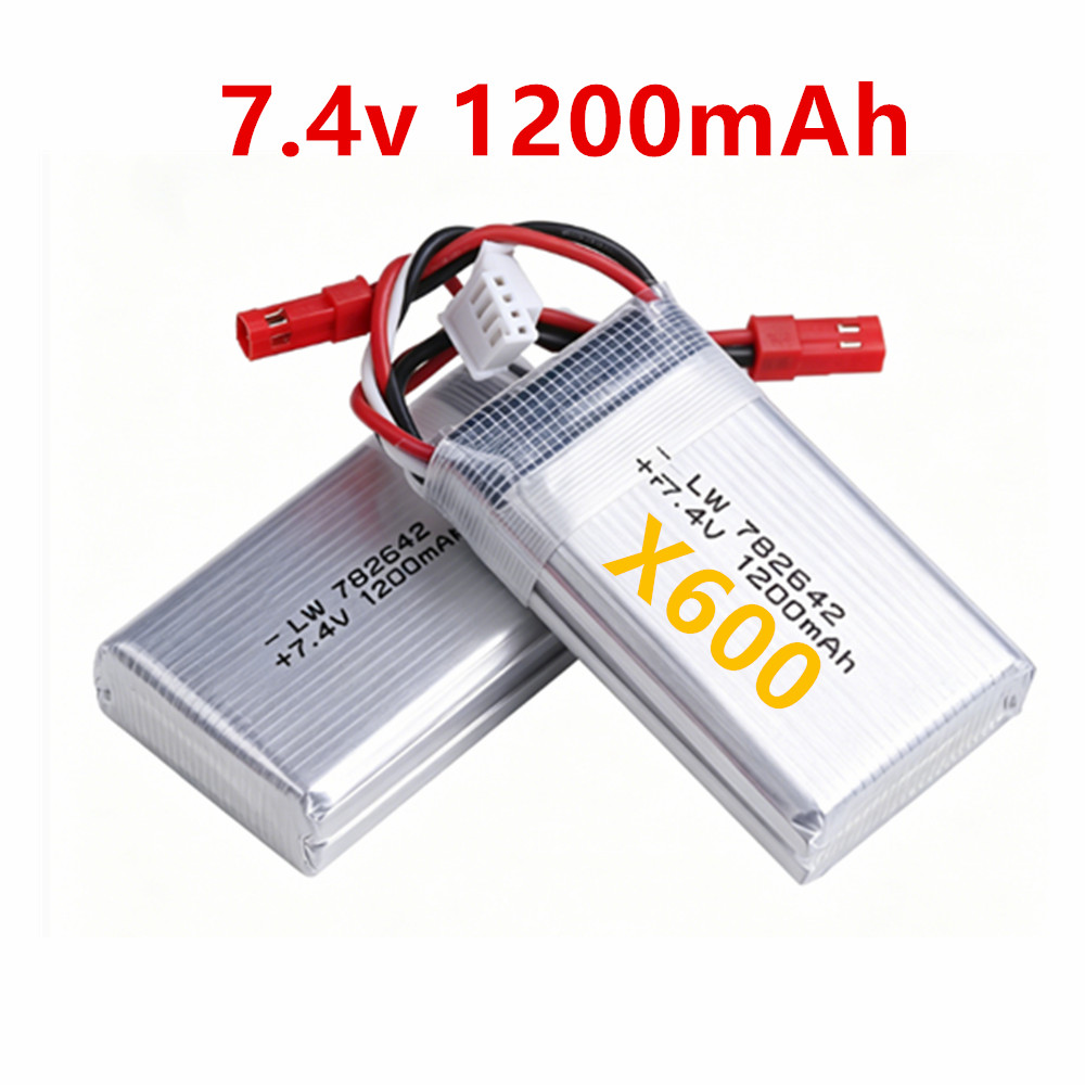 Drone Mjx Rc Technic - Batterie Lipo 7.4v 1200mAh pour drone
