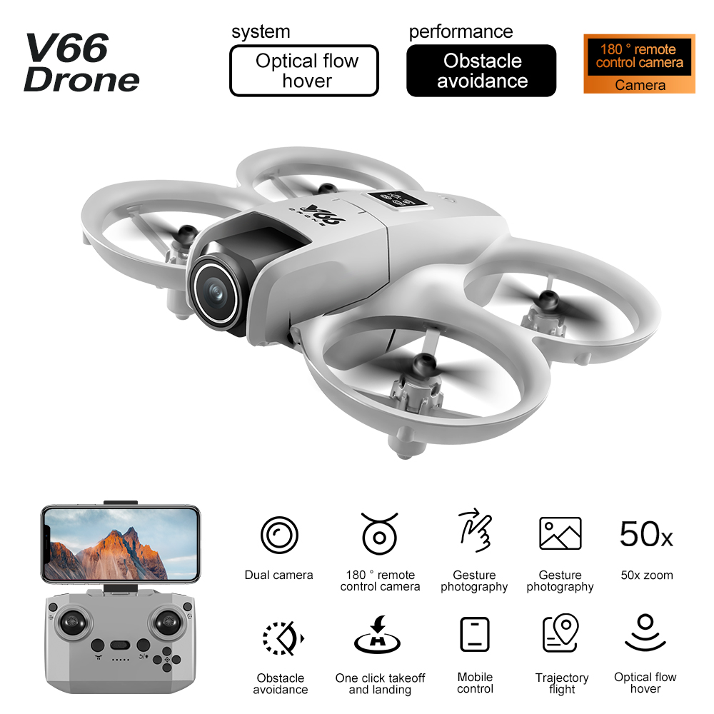Drone Ls Rc - Drone RC V66 4K HD avec