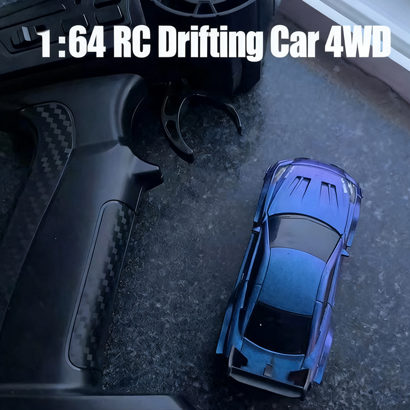 Rc Drift Car Kit - Mini voiture à dérive RC 1:64