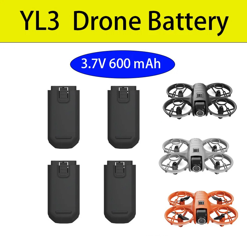 Drone Rc Yl3 - Batterie de rechange pour mini-drone YL3,