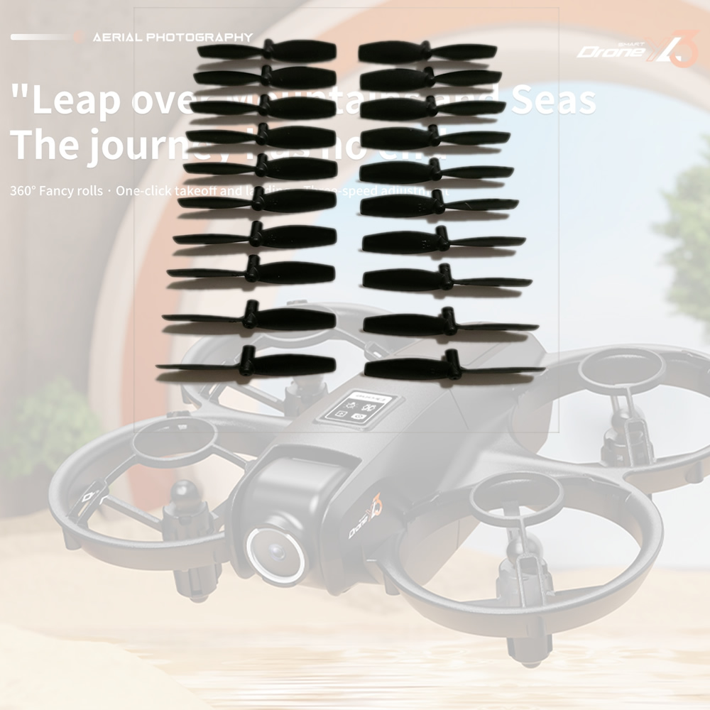 20 hélices en forme de feuille - Drone Rc Yl3 avis et prix