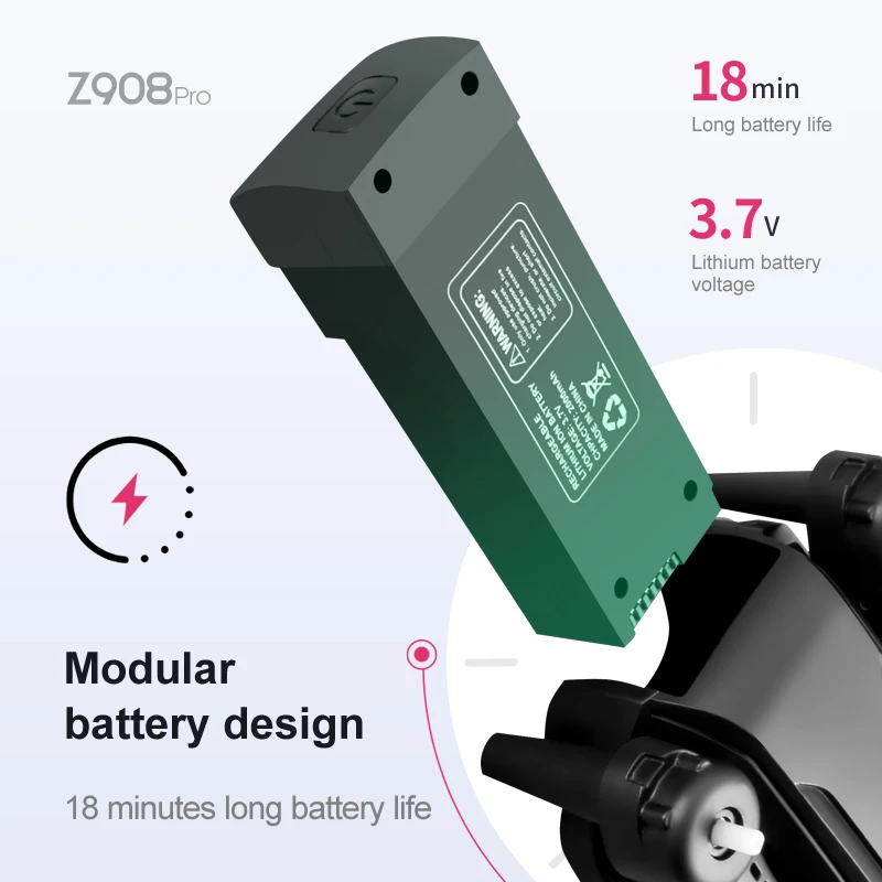 Batterie Z908 Pro Max pour Dro - Drone Rc Pro 2 avis et prix