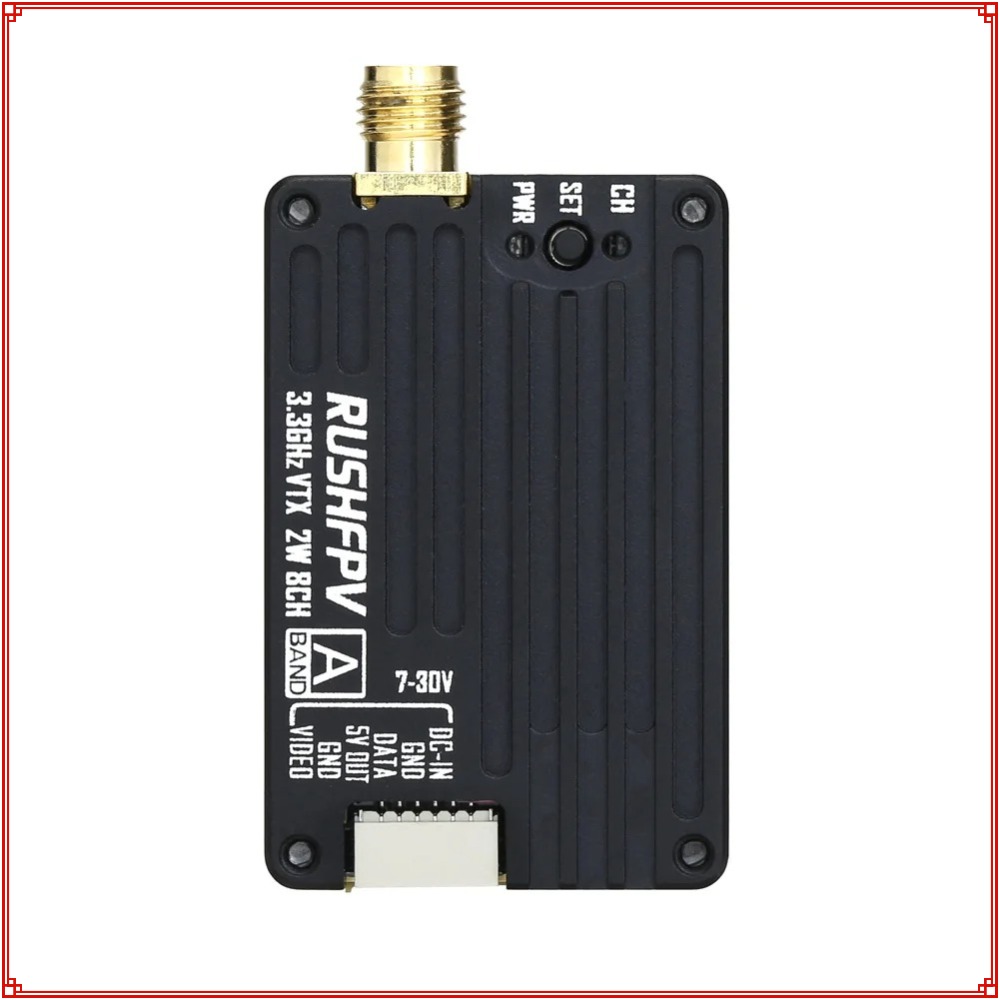 Nouveau 2026 RUSHFPV 3.3G 2W V - Drone Rc Controller And Receiver avis et prix