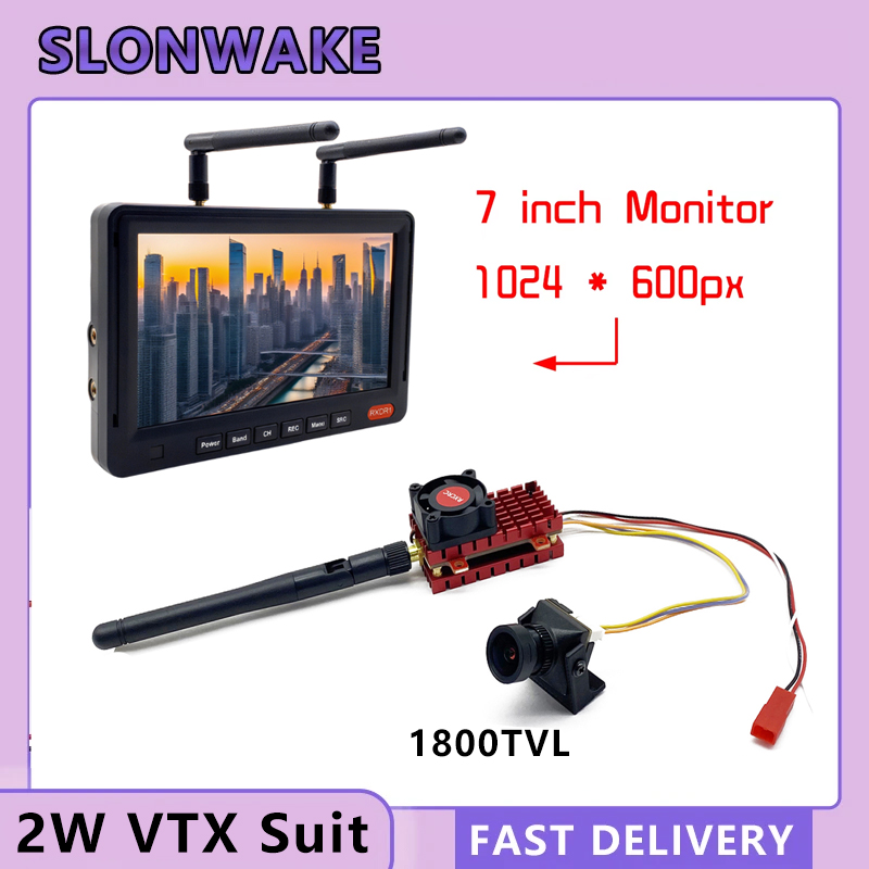 SLONWAKE 5.8G 2W VTX FPV 1800T - Drone Kf Rc avis et prix