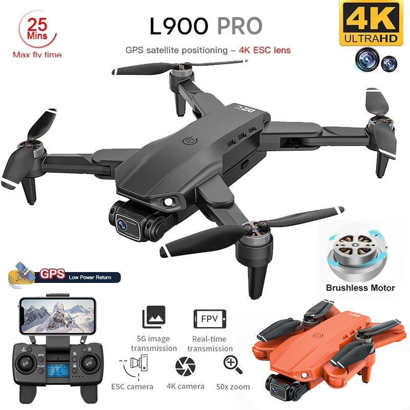 L900 Pro GPS Drone 4K professi - Drone Kf Rc avis et prix