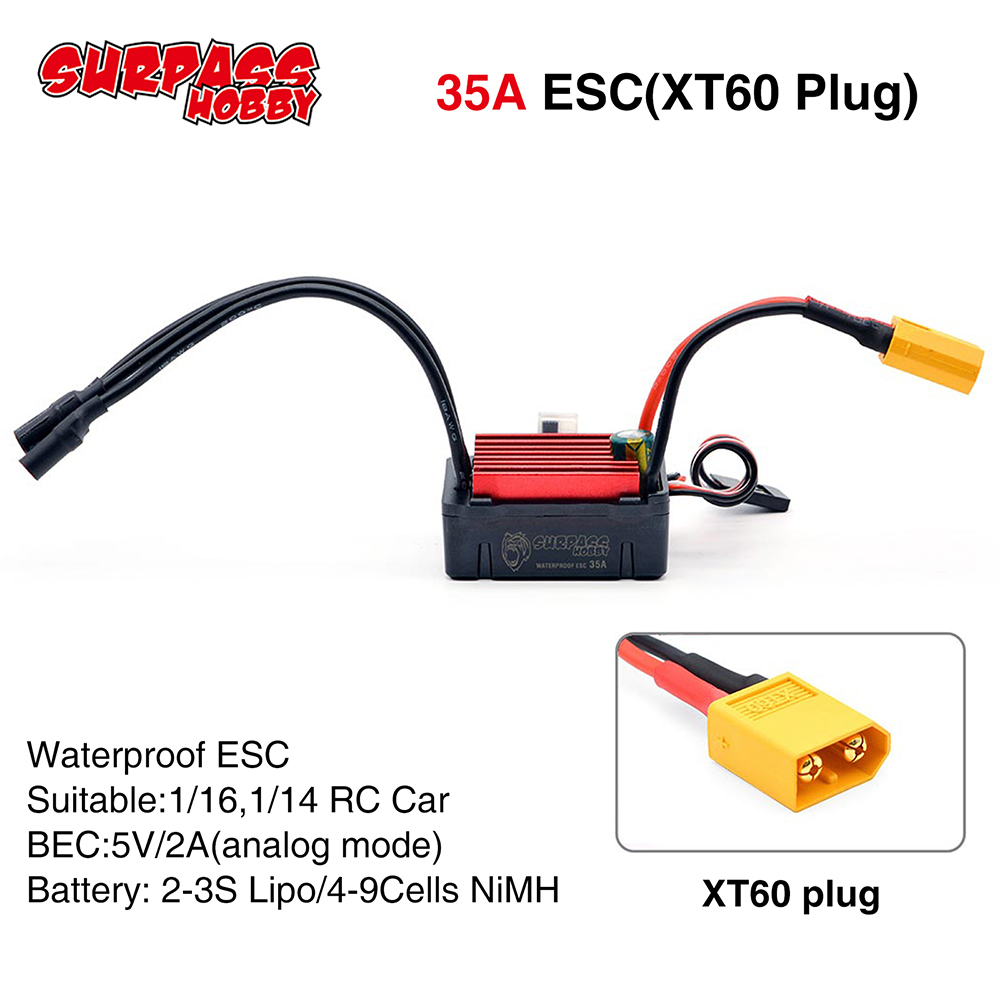 SURPASSHOBBY ESC 150A 80A 120A - Drone Motor Rc Car avis et prix