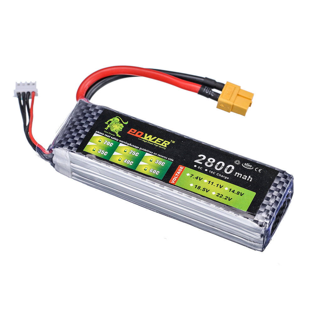 Batterie Lipo 3S 11.1V 2800mAh - Drone Rc Truck avis et prix