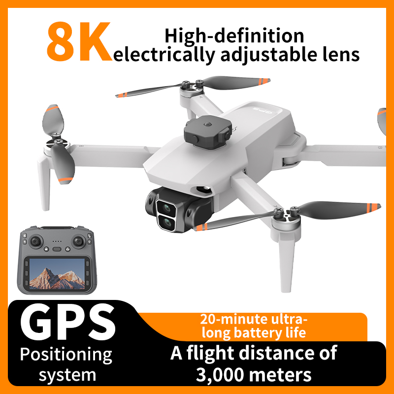 Nouveau L106-1 PRO RC Drone 8K - Drone Rc Land avis et prix