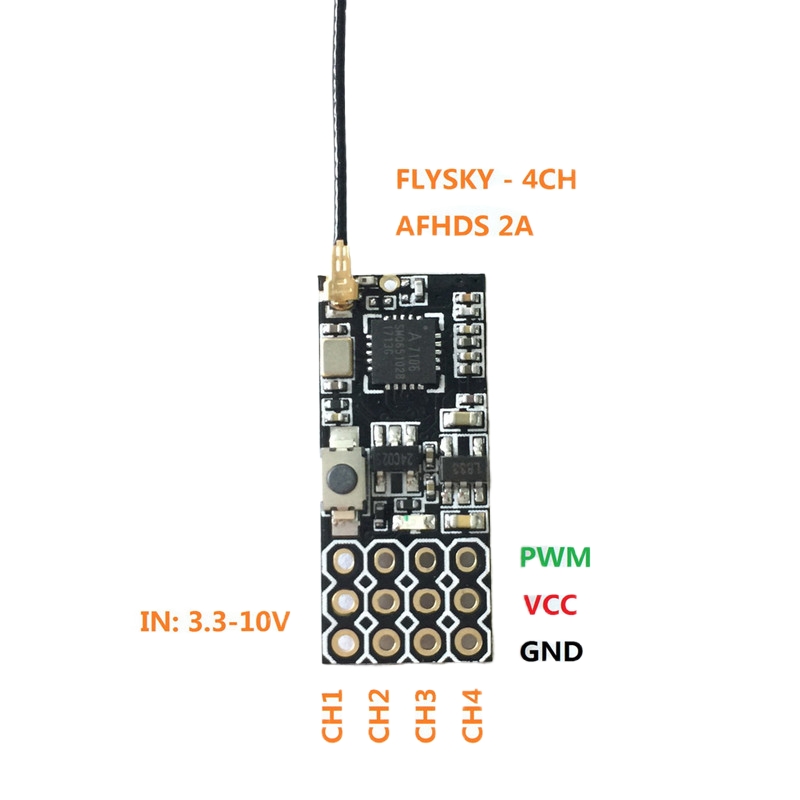Récepteur Flysky FS2A Mini 4CH - Drone Rc Controller And Receiver avis et prix