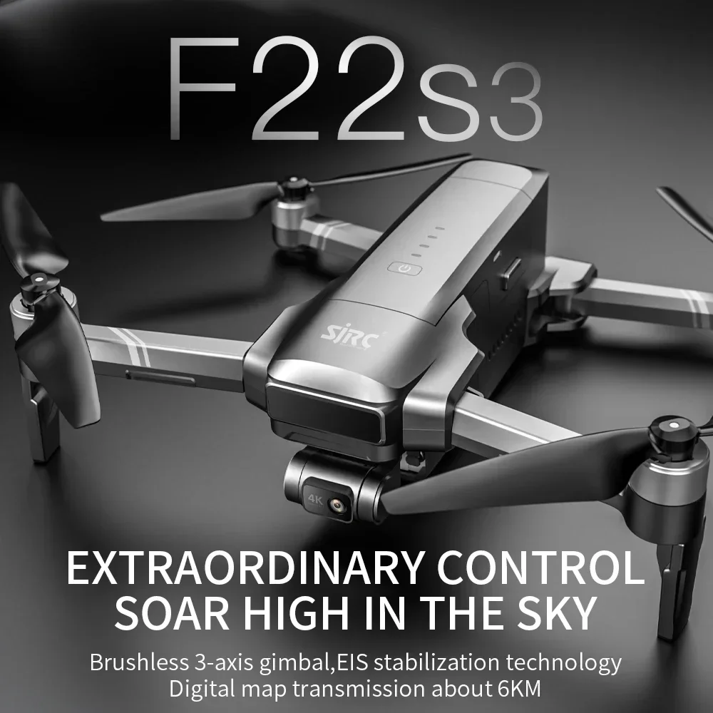 Drone pliable SJRC F22 S3 pro  - Drone Rc Land avis et prix