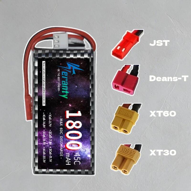Batterie Lipo TERANTY 2S 3S 4S - Drone Rc Boat avis et prix