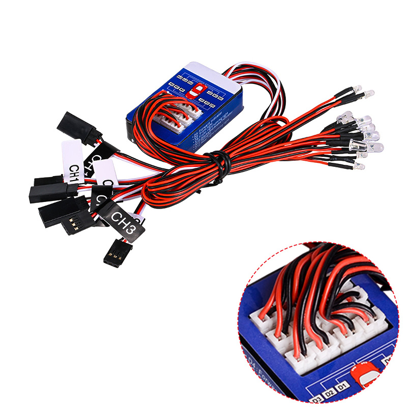 Kit d'éclairage LED RC 12 lumi - Drone Rc Bolide avis et prix