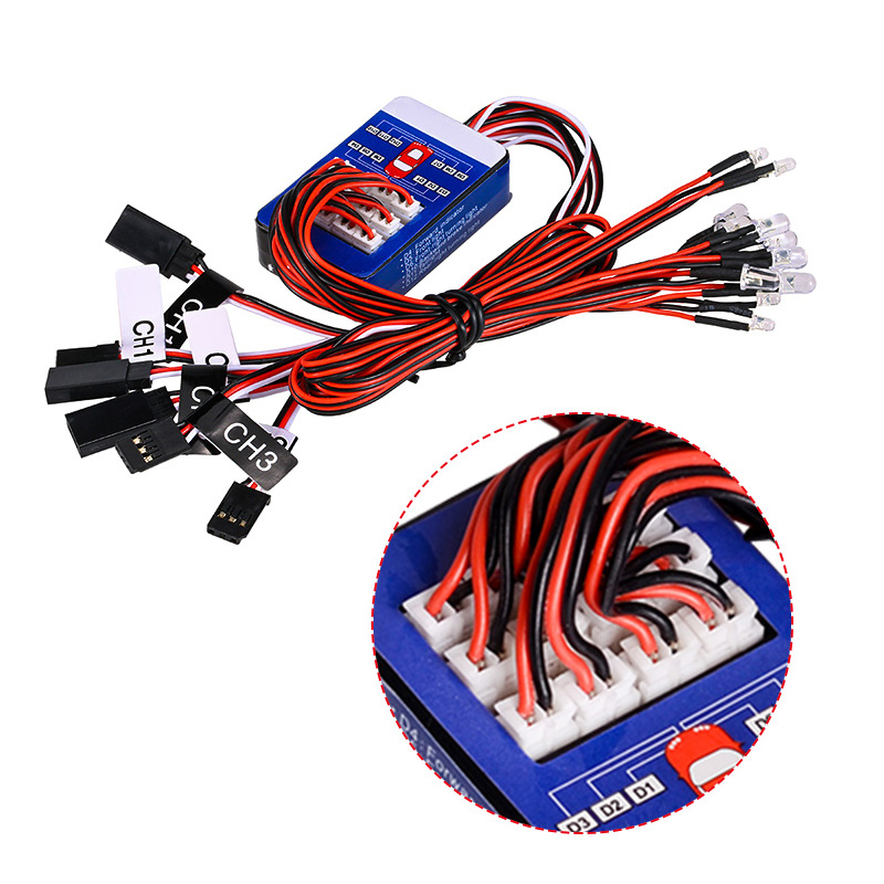 Kit d'éclairage LED RC 12 lumi - Drone Rc Bolide avis et prix