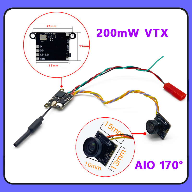 SLONWAKE 5.8G 1200TVL FPV camé - Drone Rc1 avis et prix