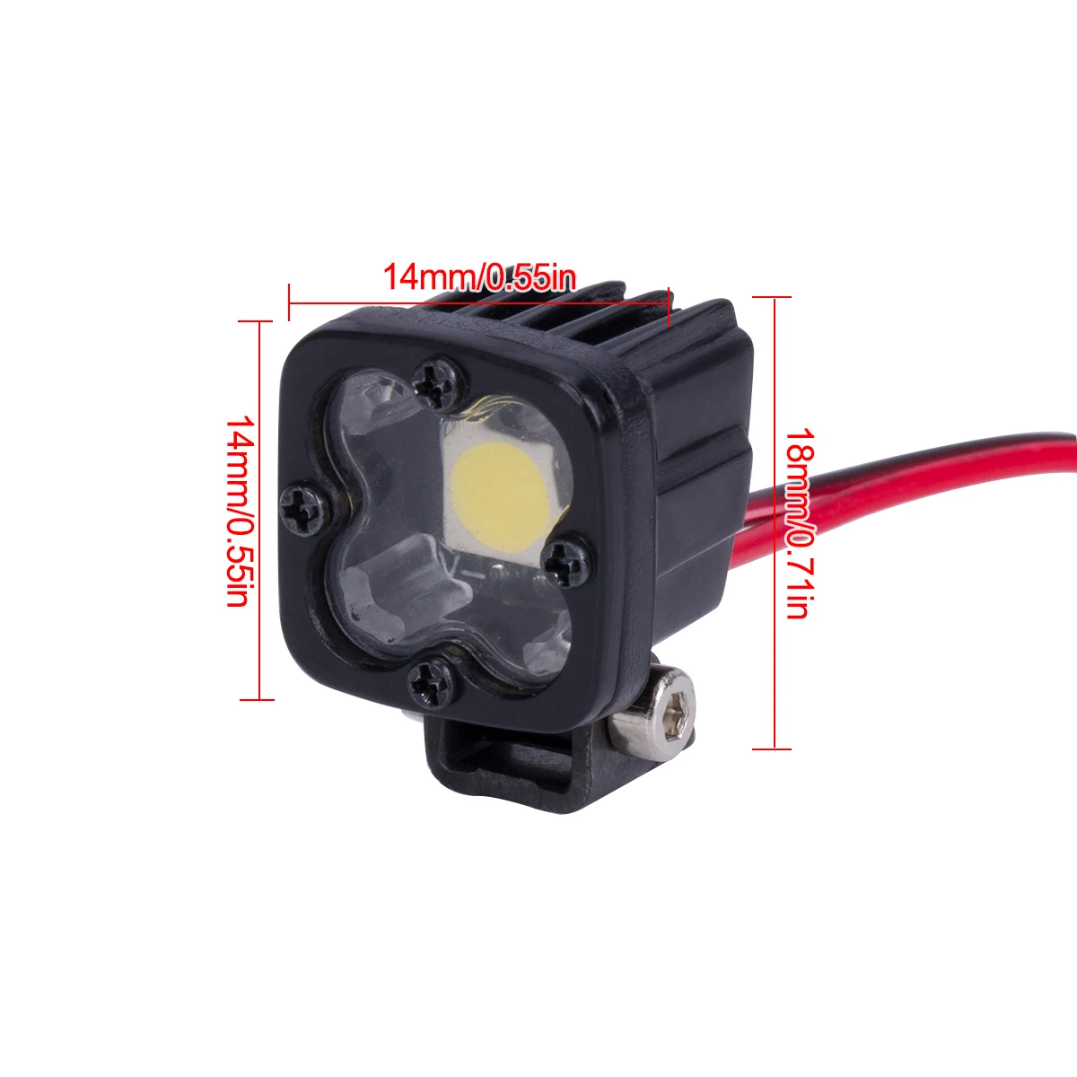 Projecteur de phare LED carré  - Drone Rc Bolide avis et prix