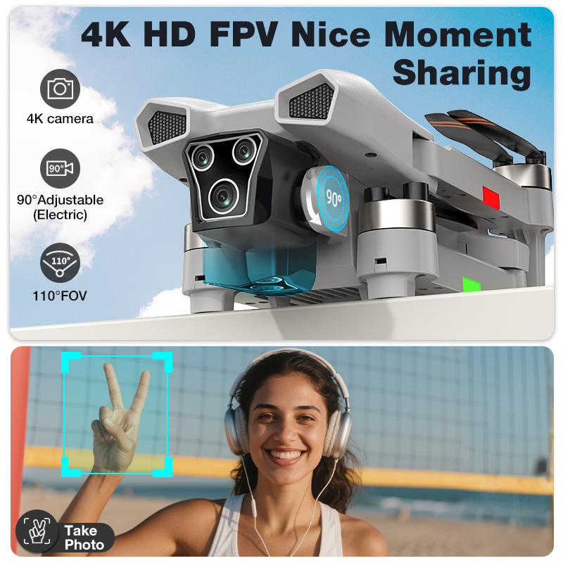 NOUVEAU Drone L017 Pro Brushle - Drone Rc Pro 2 avis et prix