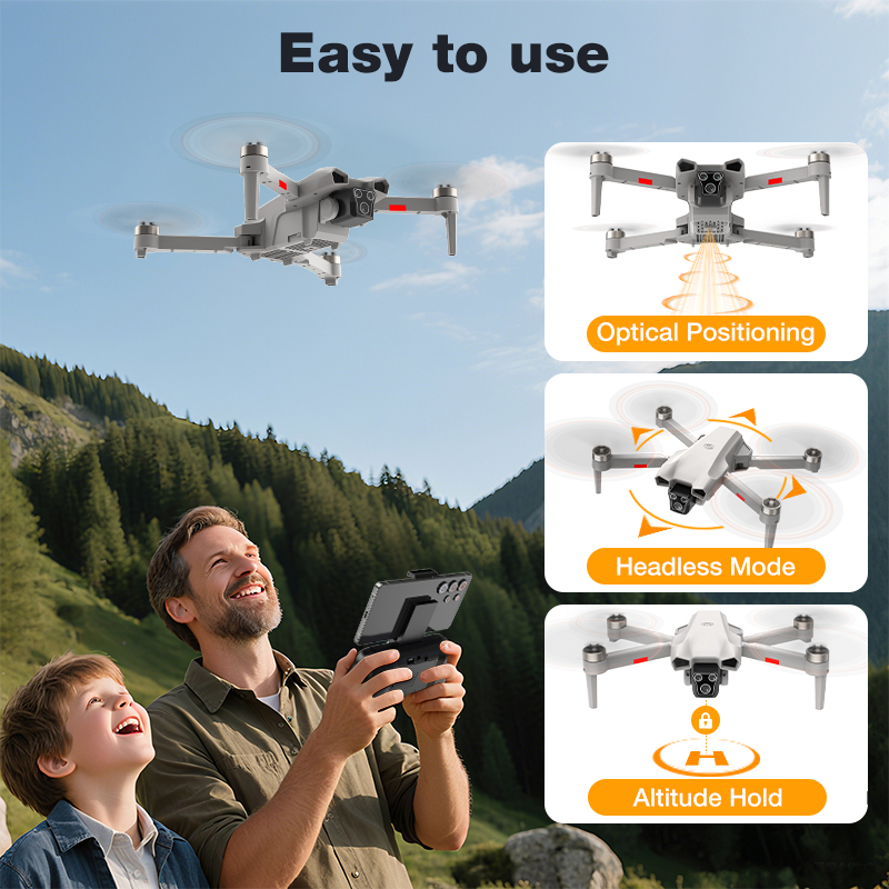NOUVEAU Drone L017 Pro Brushle - Drone Rc Pro 2 avis et prix