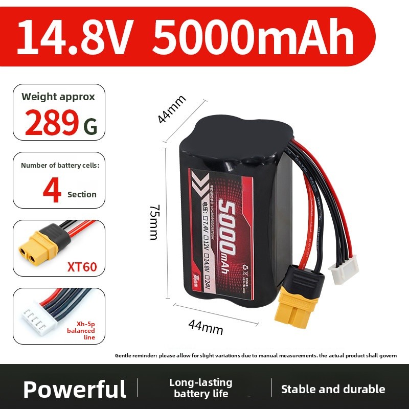 Batterie Lipo 2S 4S 6S 5000MAH - Drone Rc Truck avis et prix