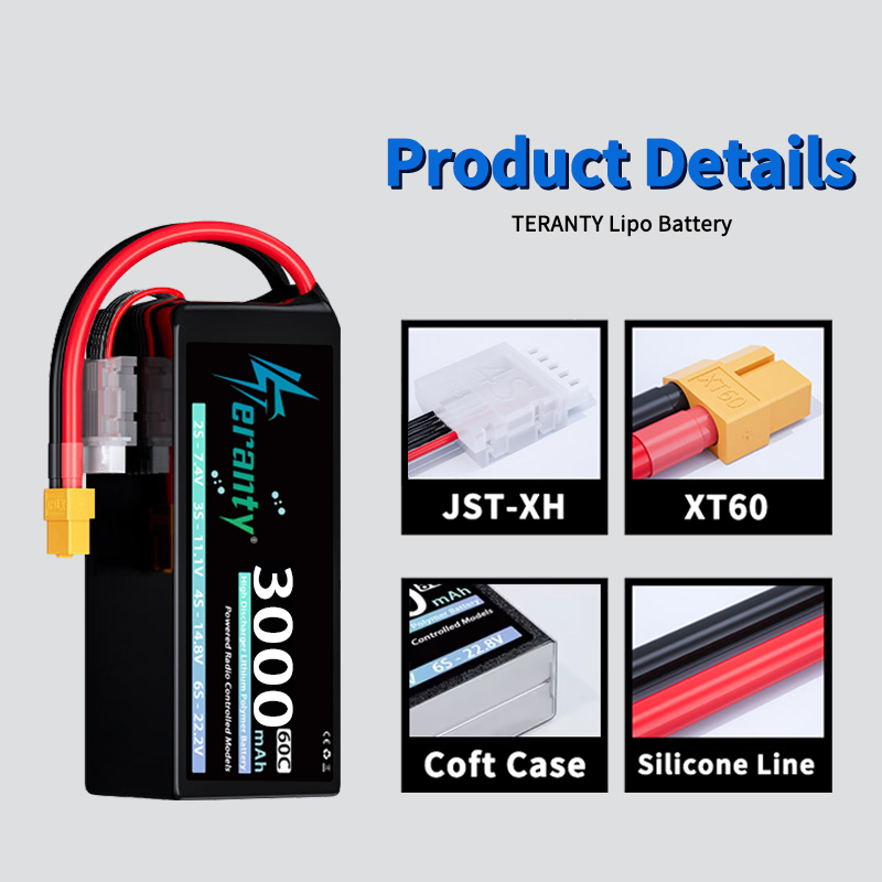 2 batteries Lipo TERANTY 14,8V - Drone Rc Truck avis et prix