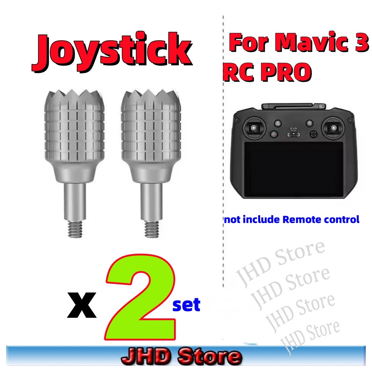 Joystick pour télécommande JHD - Drone Rc Pro 2 avis et prix