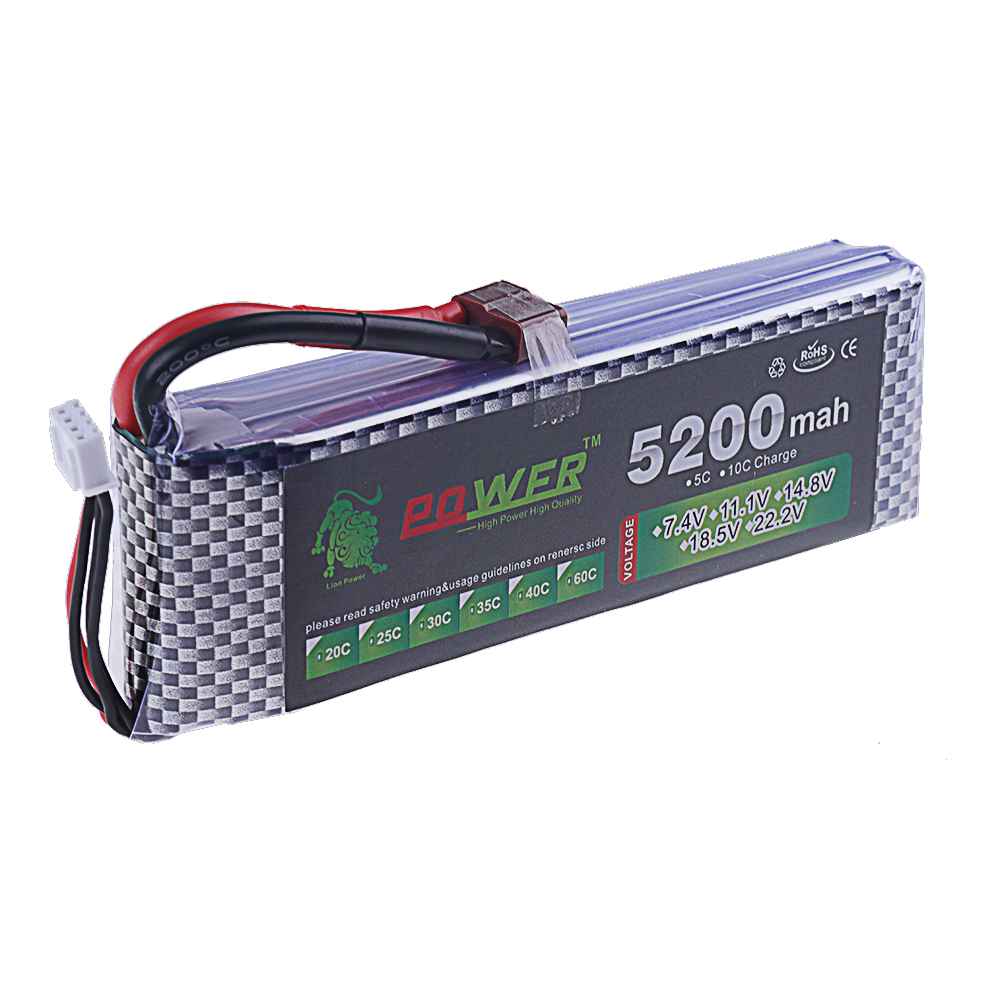 Batterie LiPo 3S 11.1V 5200mAh - Drone Rc Boat avis et prix