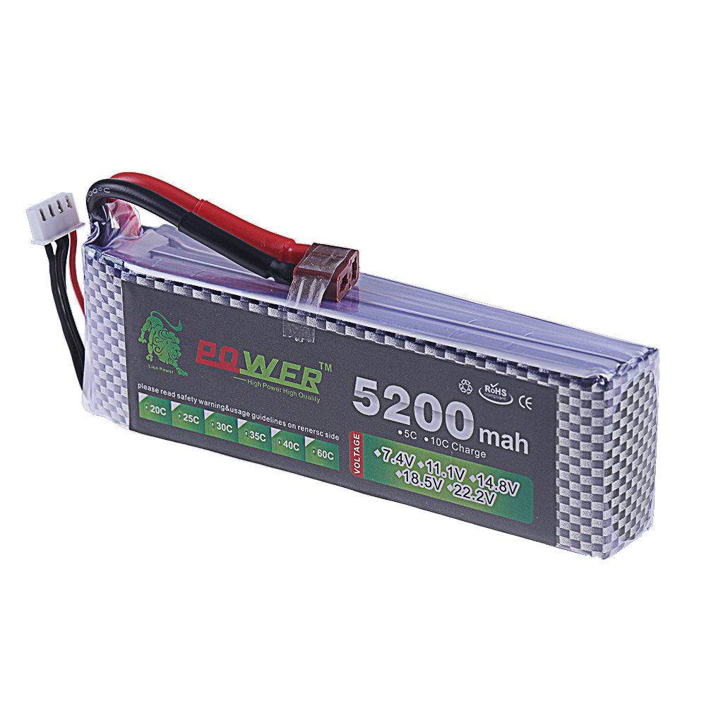 Batterie LiPo 3S 11.1V 5200mAh - Drone Rc Boat avis et prix